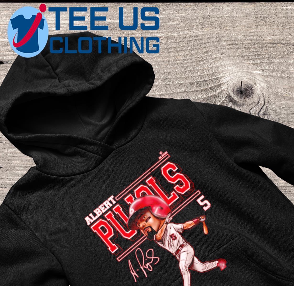 Los Angeles Dodgers Albert Pujols cartoon art shirt, hoodie