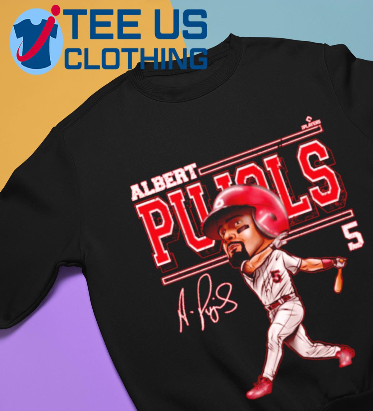 Los Angeles Dodgers Albert Pujols cartoon art shirt, hoodie