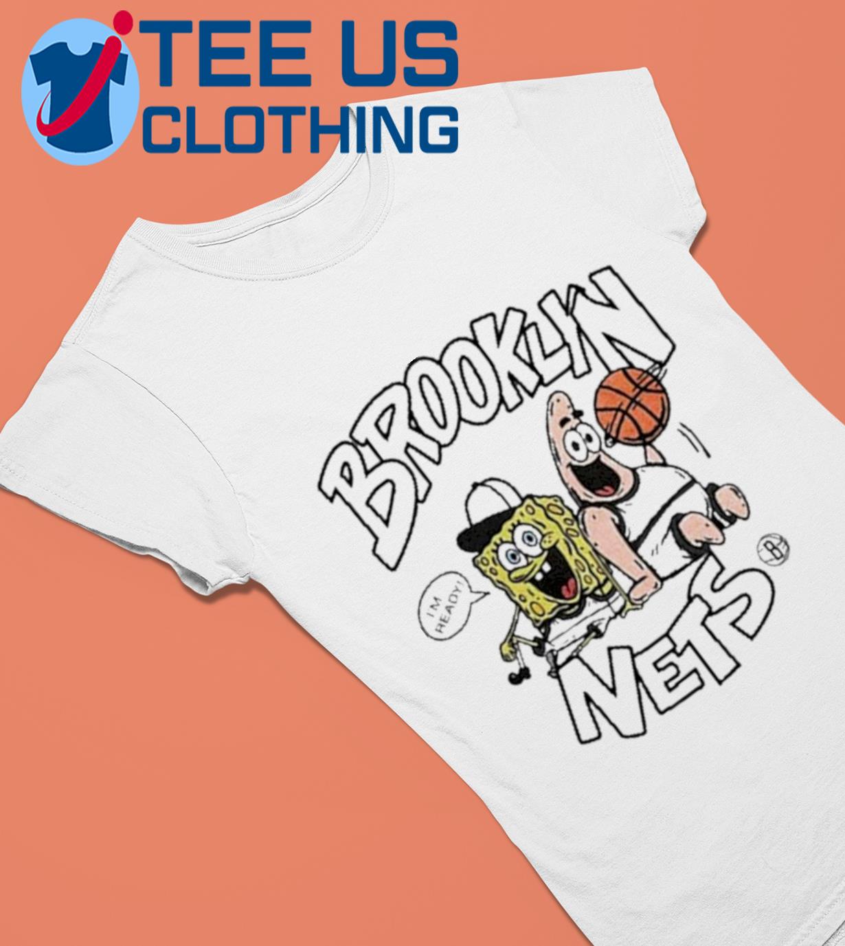 Brooklyn Nets Homage Heathered NBA X Spongebob Collab Tri Blend Shirt,  hoodie, sweater, long sleeve and tank top