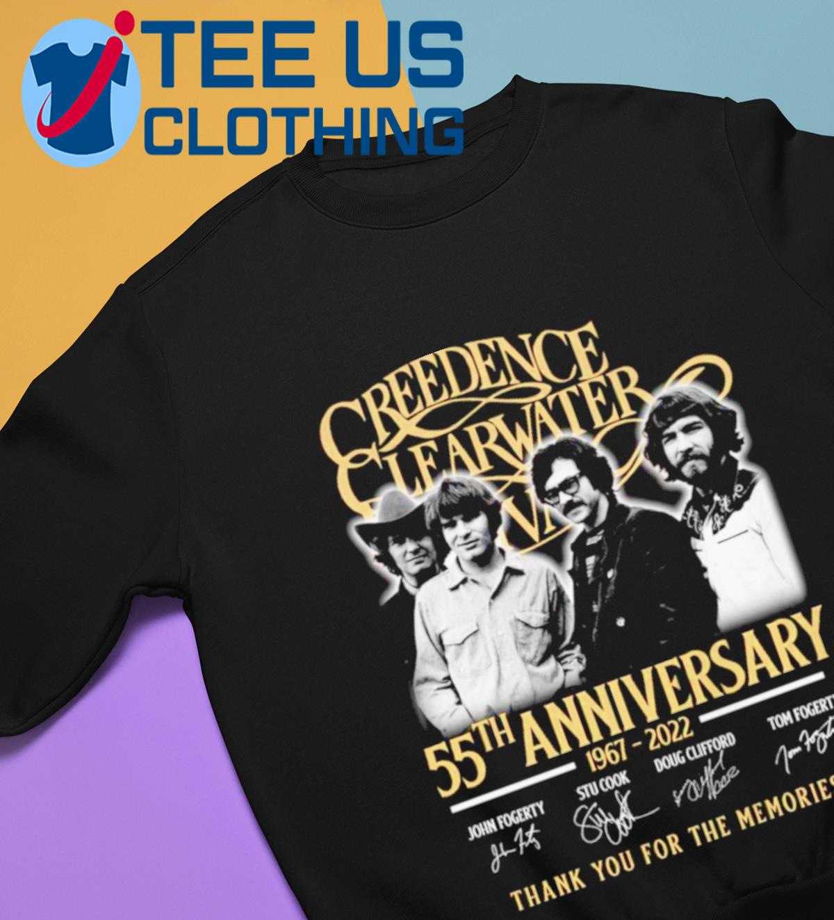 Creedence Clearwater Revival 55rd Anniversary 1968-2023 Thank You For ...