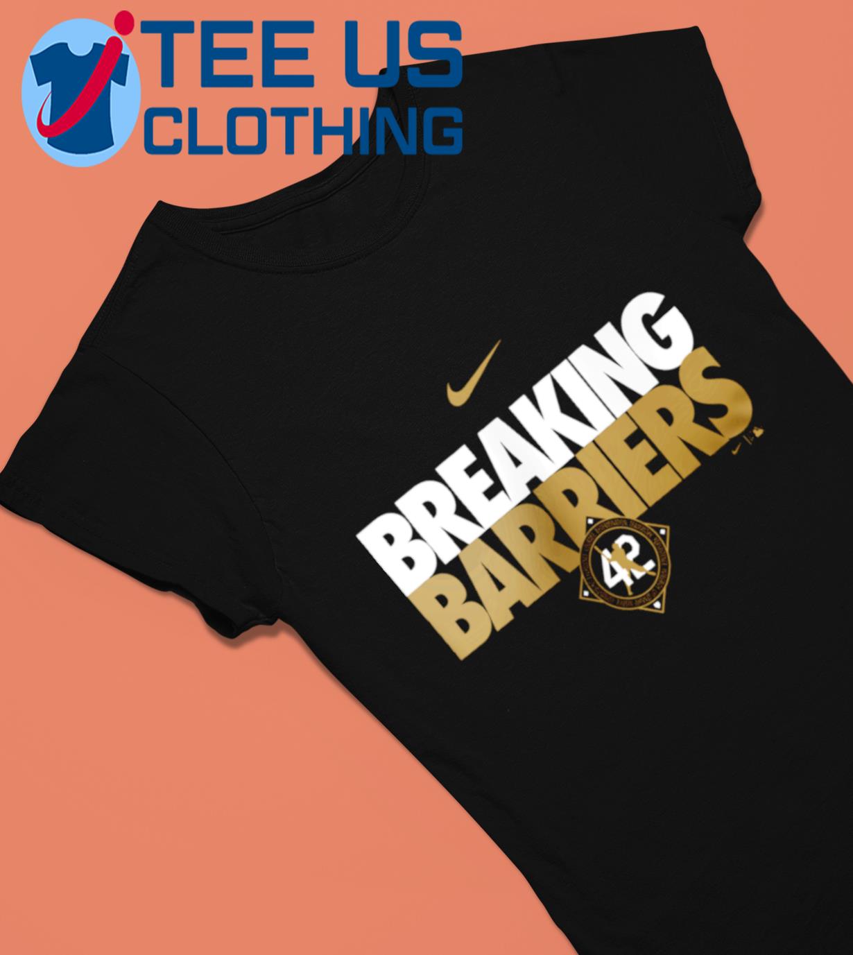 Nike Jackie Robinson Breaking Barriers 42 Shirt, hoodie, sweater, long  sleeve and tank top