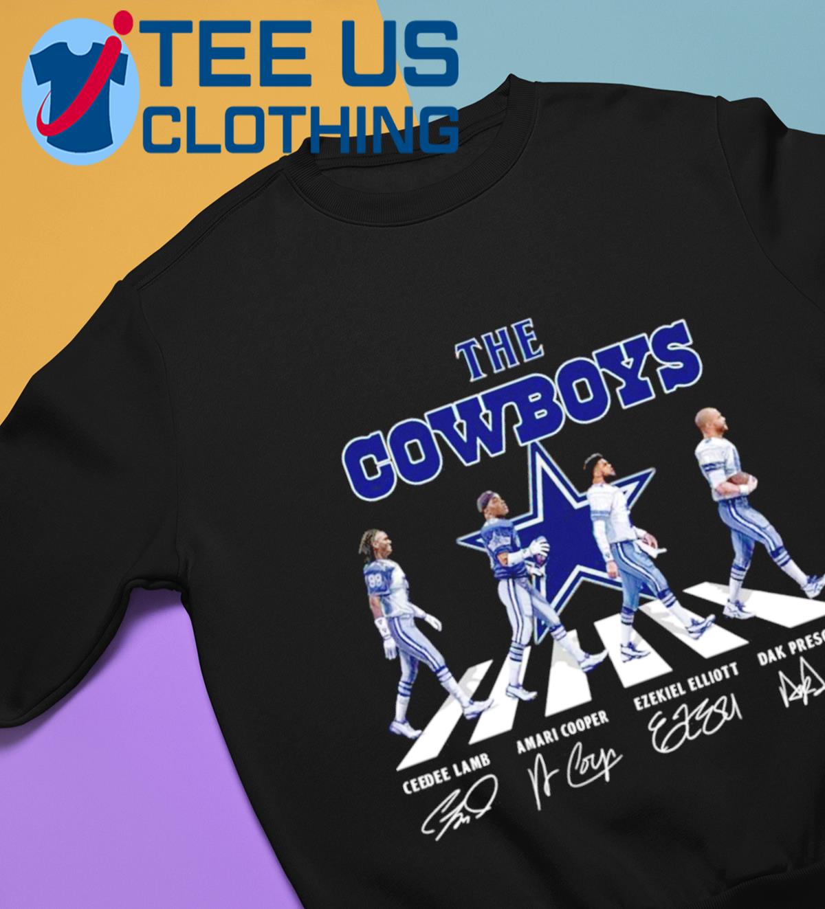 The Dallas Cowboys Abbey Road Signatures Shirt