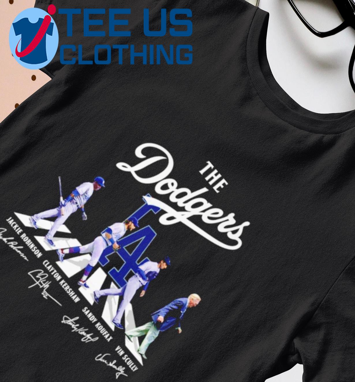 The Los Angeles Dodgers Baseball Abbey Road Signatures Shirt