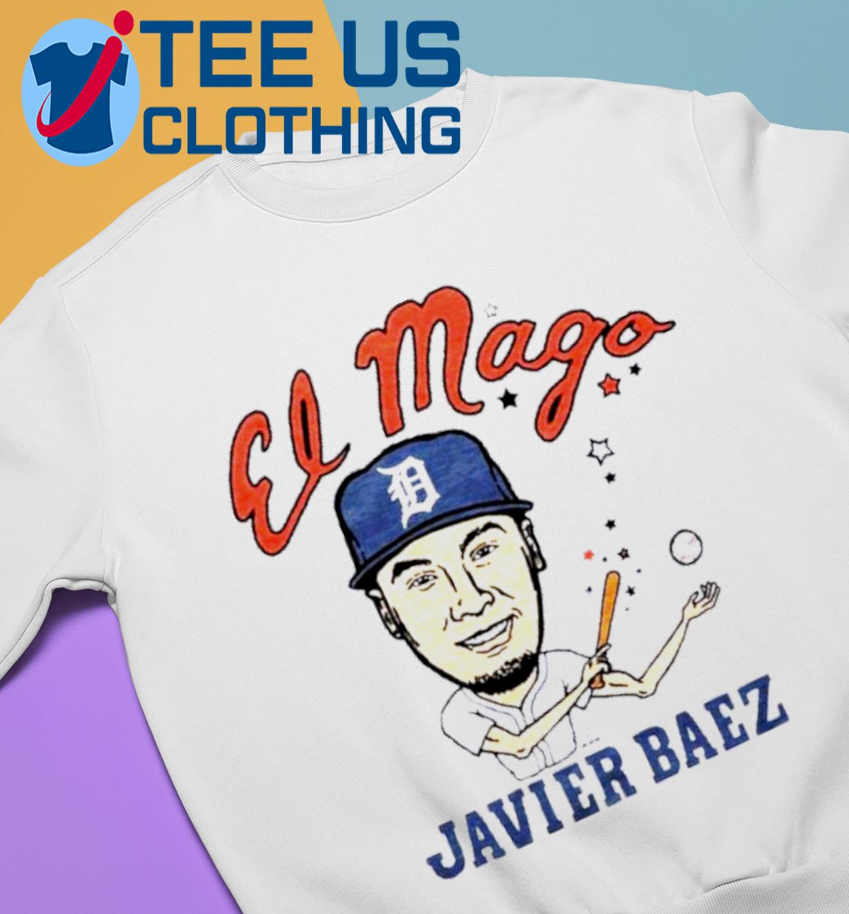  El Mago Javier Baez Detroit MLBPA T-Shirt : Sports