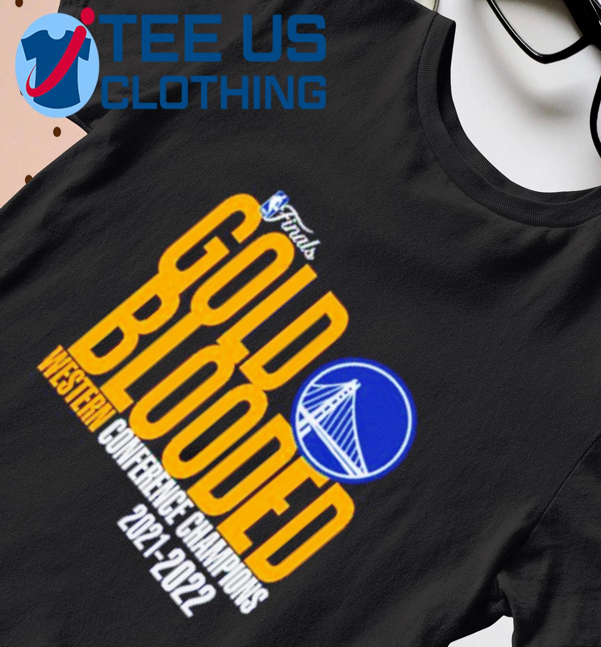Golden State Warriors 2022 Gold Blooded NBA Playoffs T-Shirt Men's Size XL