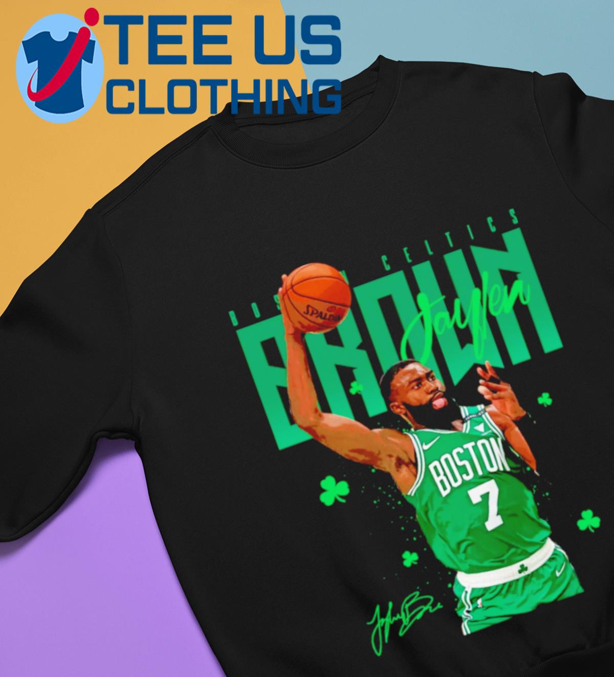 Boston Celtics Jaylen Brown signature art shirt, hoodie, sweater,  longsleeve and V-neck T-shirt