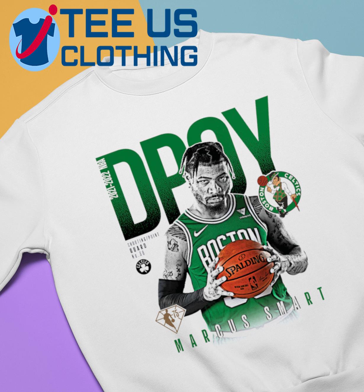 Official Marcus Smart Boston Celtics 2022 NBA Defensive Player of the Year  T-Shirt, hoodie, sweater, long sleeve and tank top