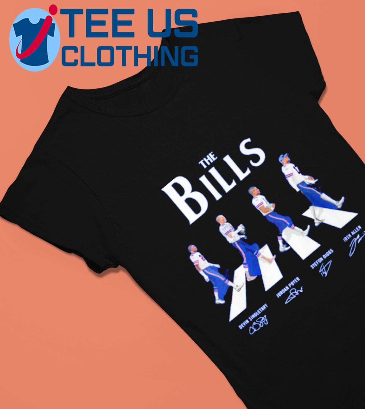 The Buffalo Bills Football Abbey Road Signatures Shirt, hoodie, sweater,  long sleeve and tank top