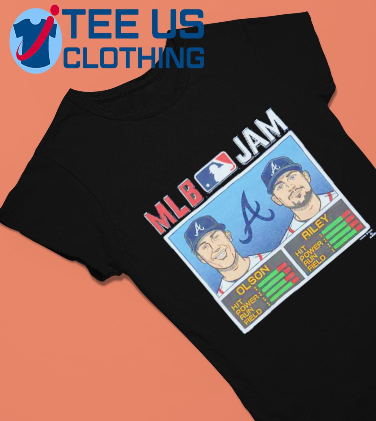 MLB Jam Atlanta Braves Olson And Riley Shirt