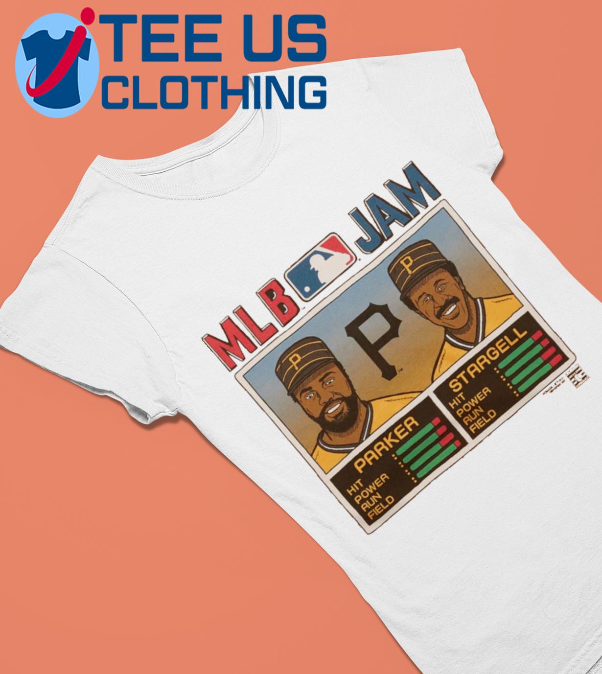 Pittsburgh Pirates fans need this Parker and Stargell MLB JAM shirt