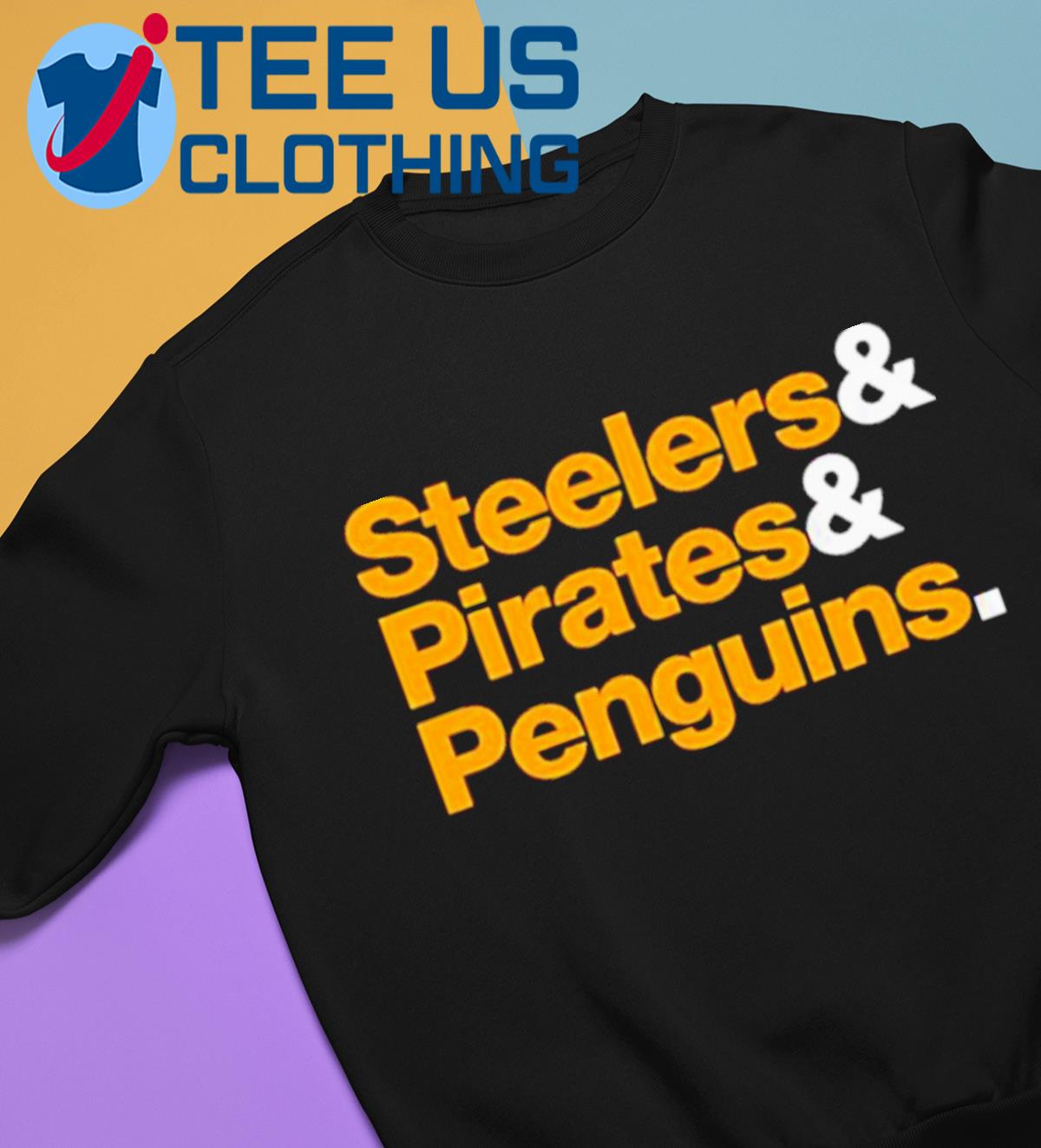 Pittsburgh Steelers Penguins And Pirates 412 Shirt