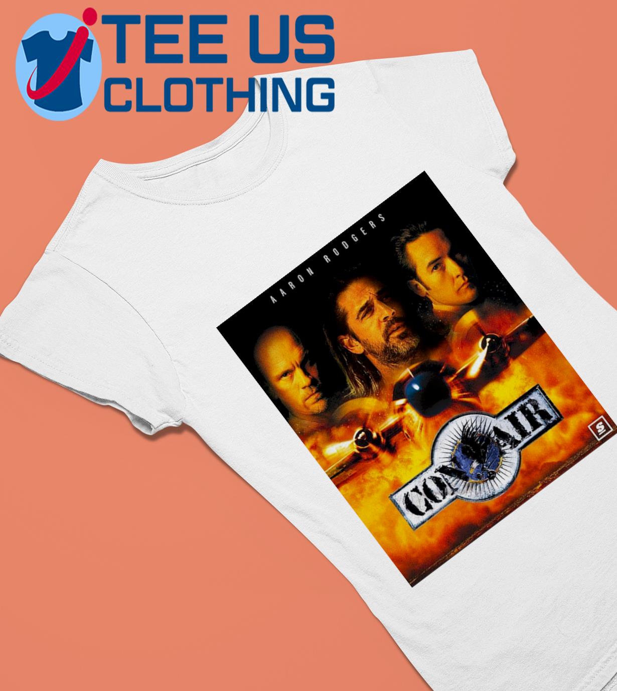 Hilarious Aaron Rodgers X Nicolas Cage Con-Air Shirt, hoodie