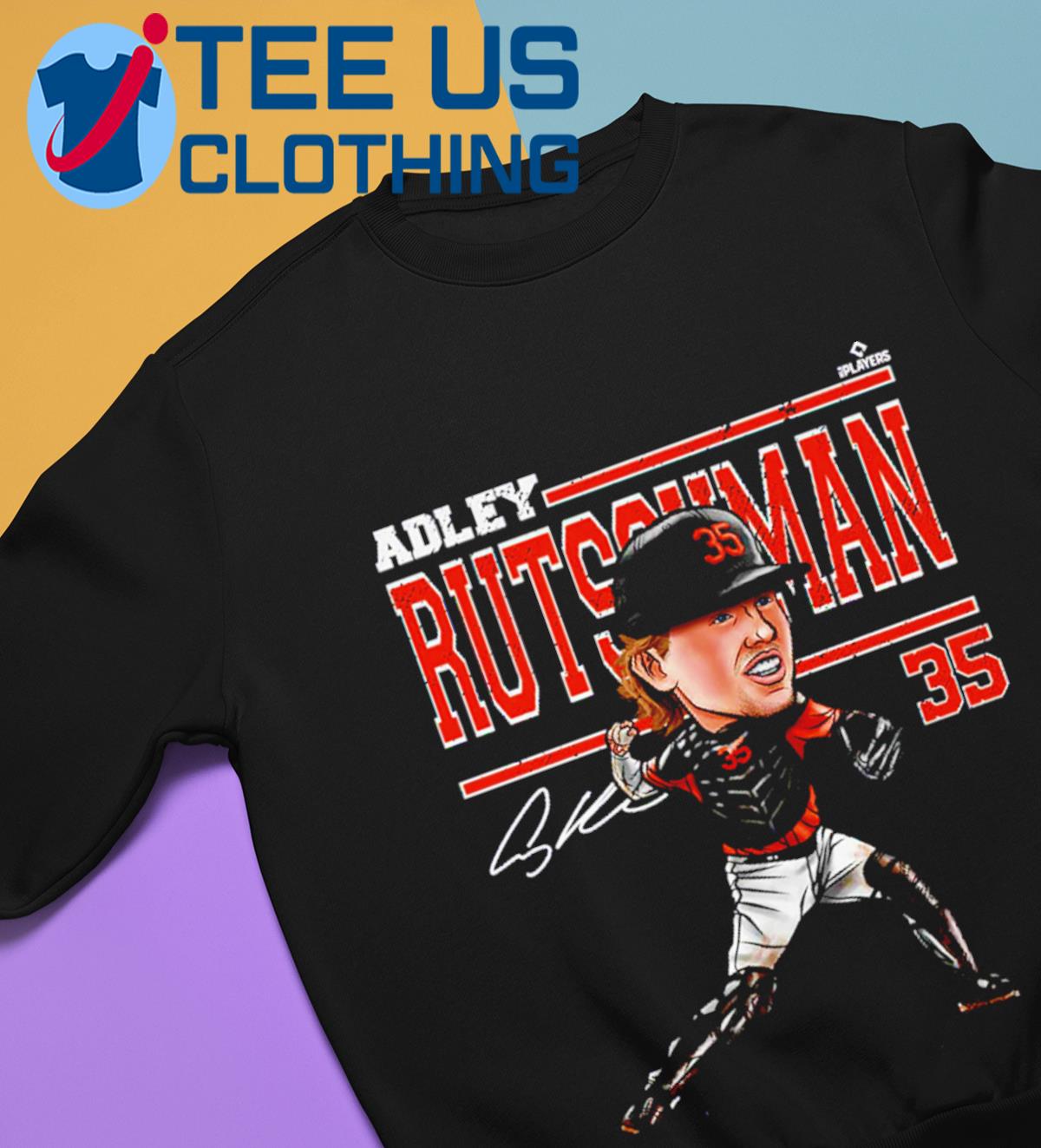 Adley Rutschman: Caricature - Baltimore Baseball T-Shirt