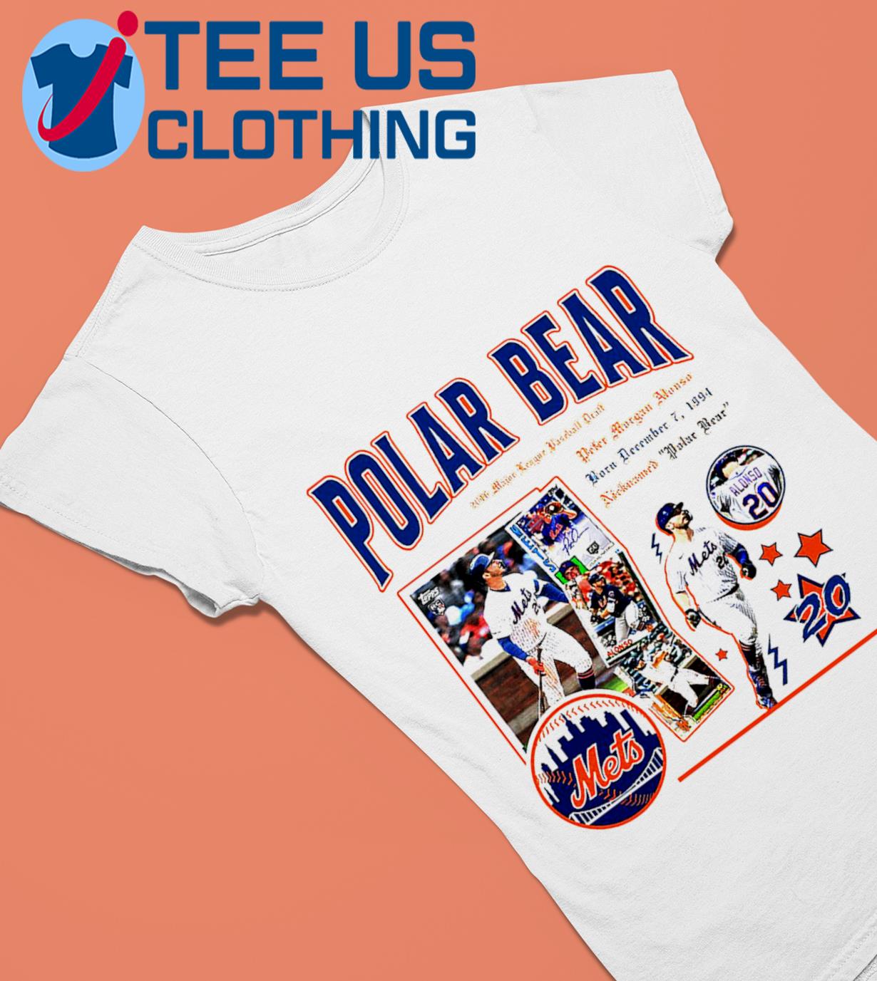 Pete Alonso Polar Bear 20 shirt, hoodie, sweater and long sleeve