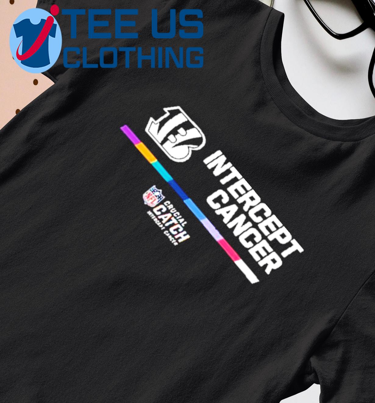 Official Dallas Cowboys intercept cancer 2022 NFL crucial catch T-shirt,  hoodie, tank top, sweater and long sleeve t-shirt