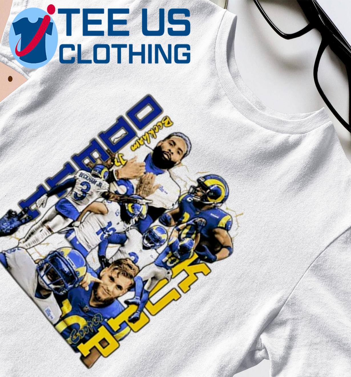 Cooper Kupp & Odell Beckham Jr Rams Unisex T-Shirt - REVER LAVIE