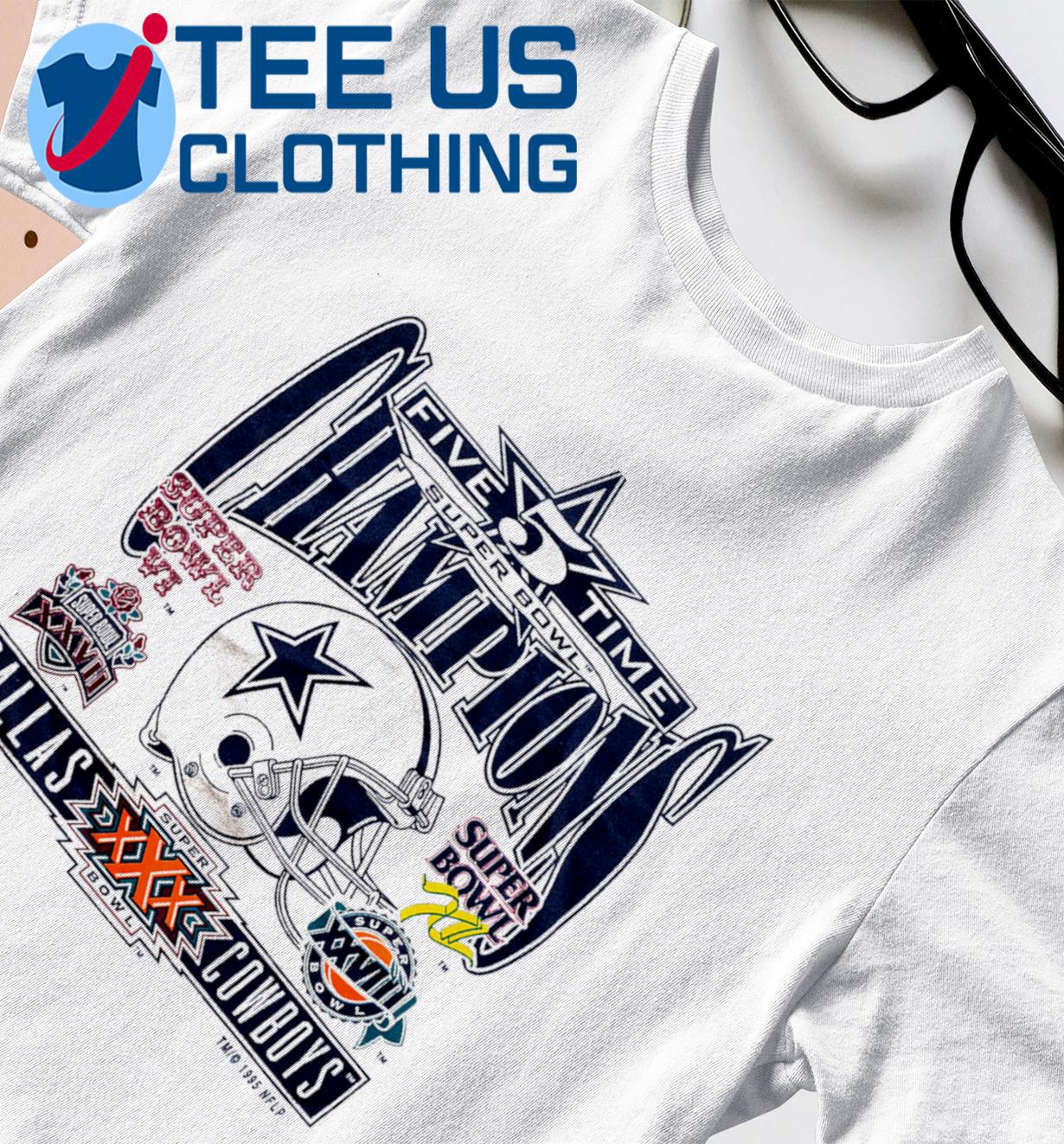 Dallas Cowboys 5 time super bowl champions 2023 shirt, hoodie, sweater,  long sleeve and tank top