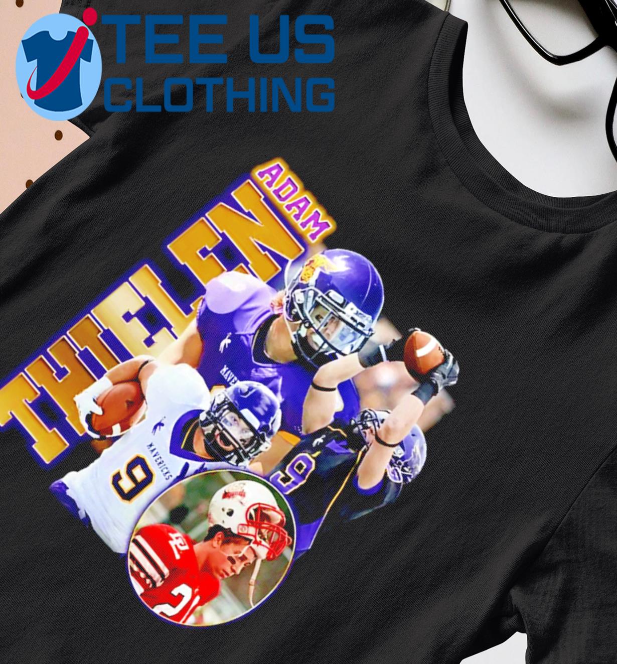 Dreamathon Merch Adam Thielen Home Town Hero T Shirt Minnesota