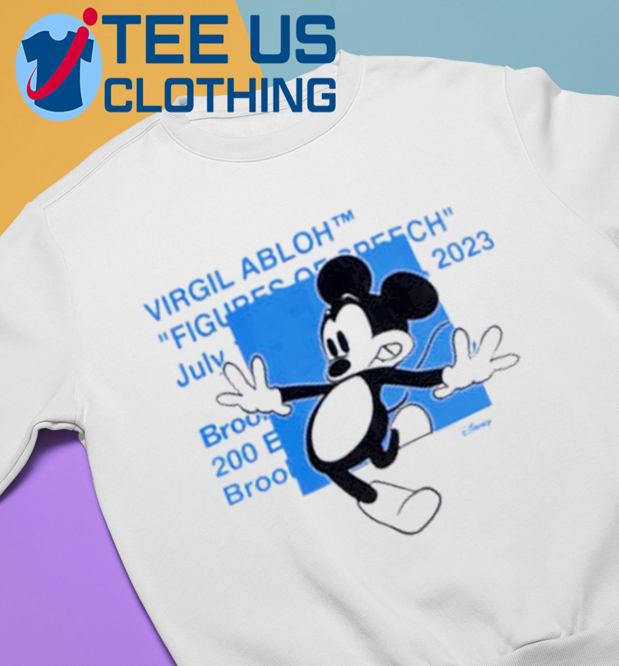 Virgil Abloh Disney hoodie