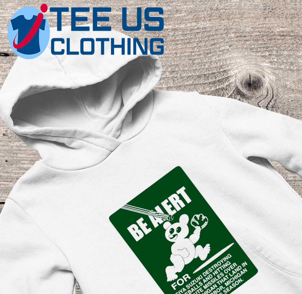 Be Alert For Seiya Suzuki Funny Shirt, hoodie, sweater, long