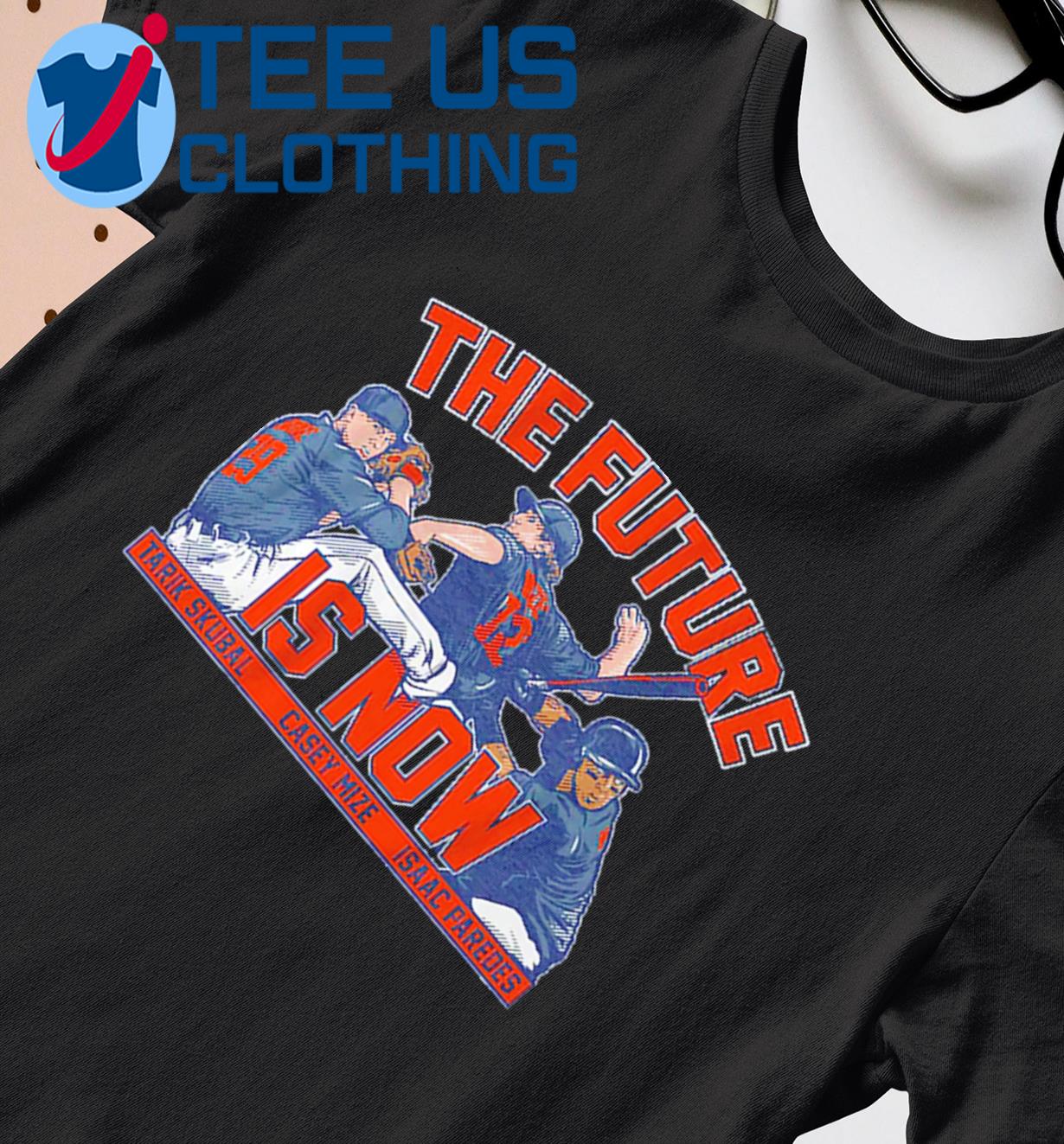 The Future Is Now Of Detroit Tarik Skubal Casey Mize Isaac Paredes Shirt