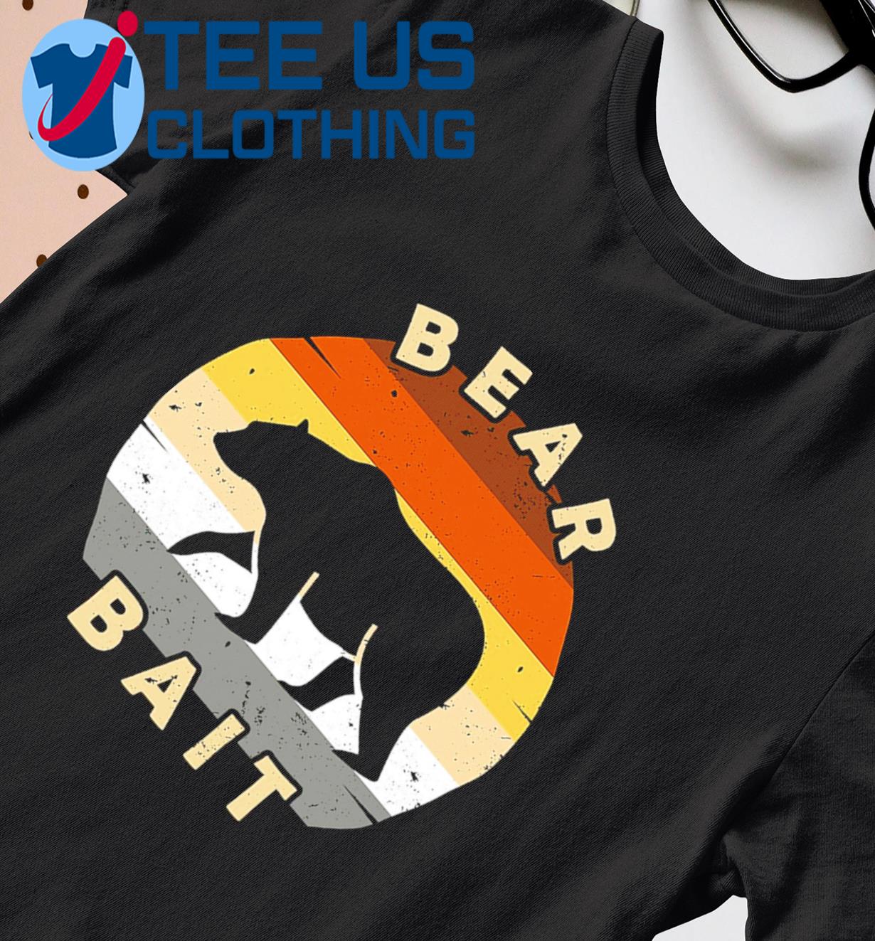 Gay Bear Bait LGBTQ Pride Flag Vintage Shirt
