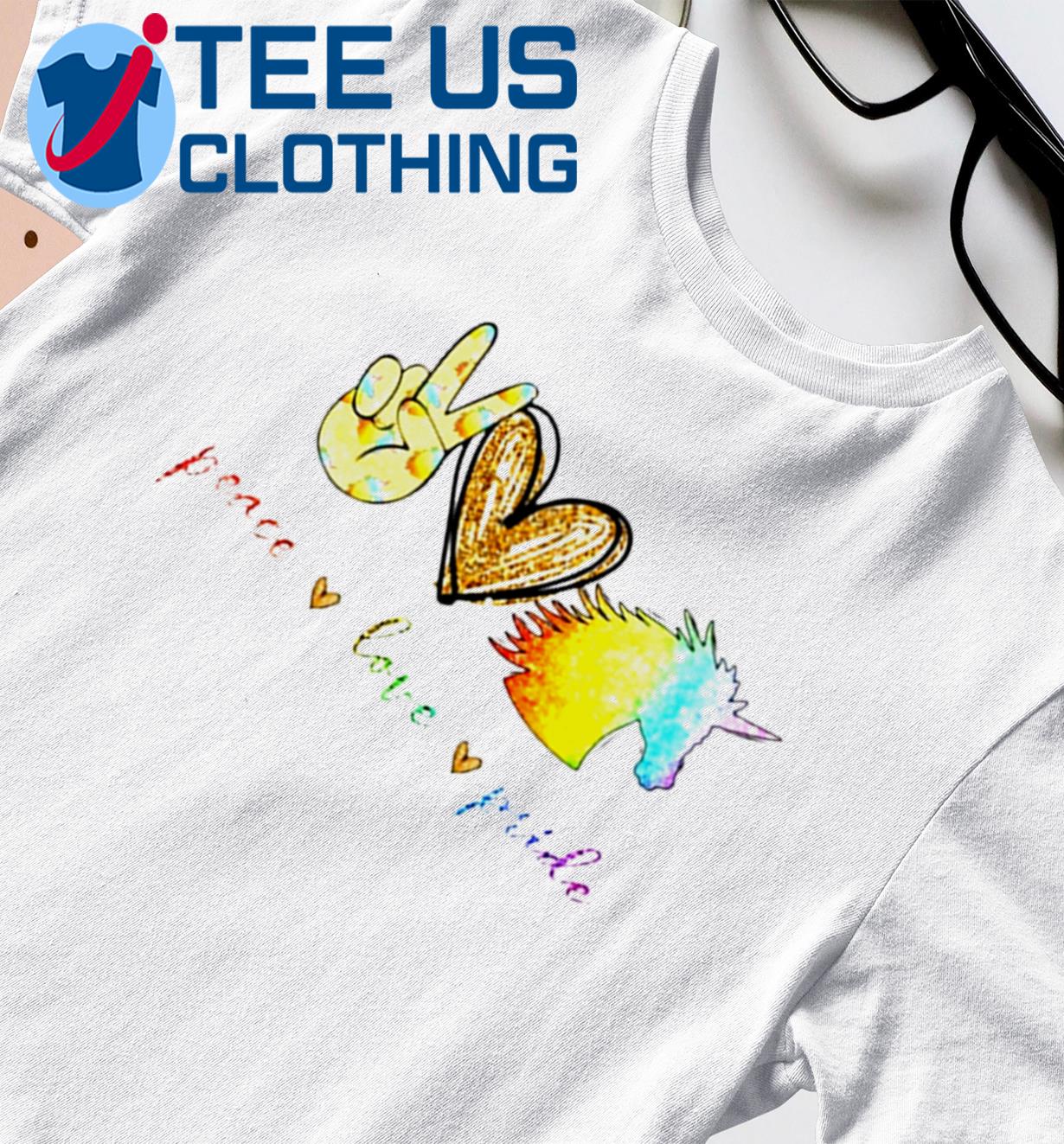 LGBT Peace Love Pride t-shirt