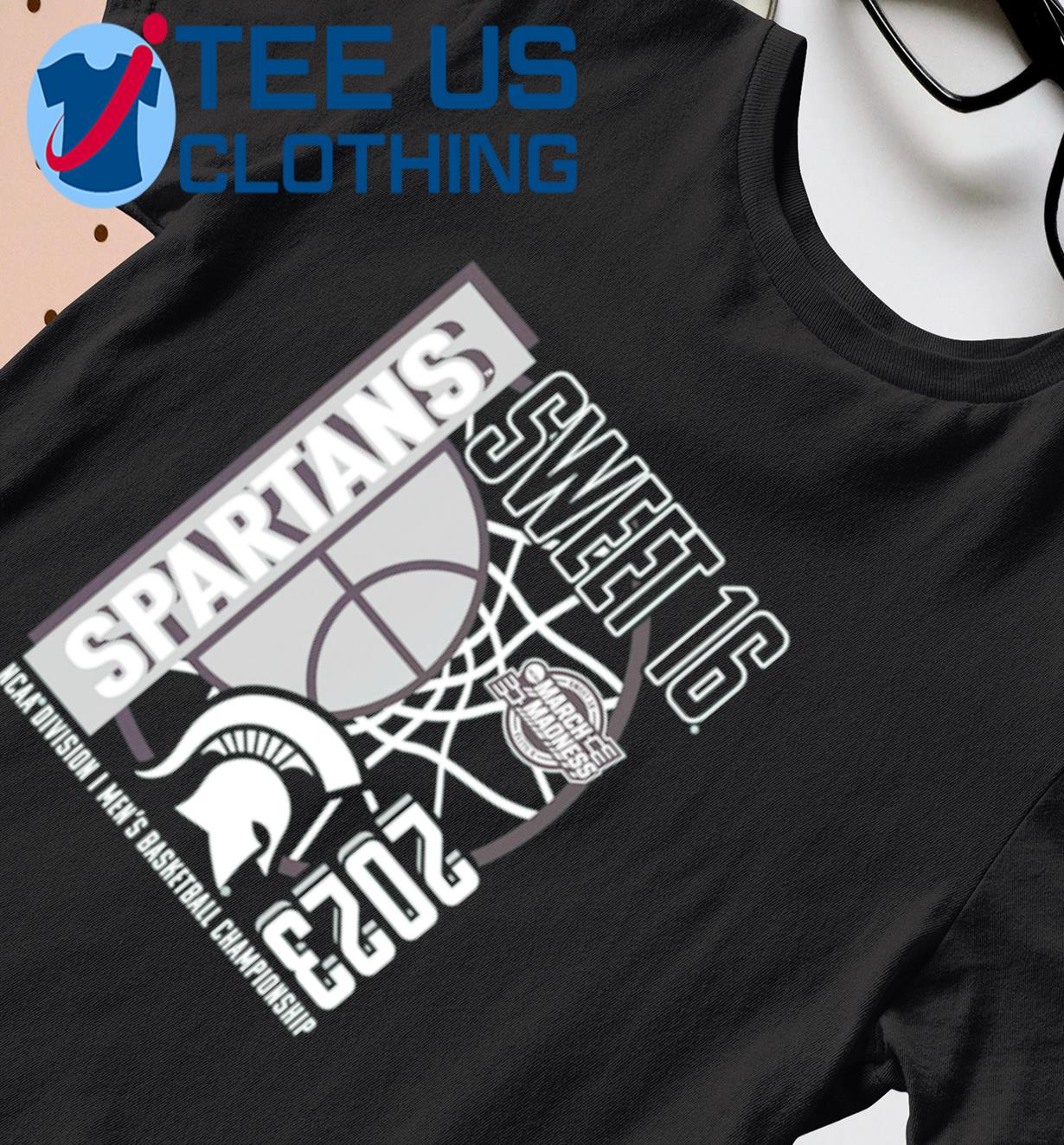 Michigan State Spartans 2023 NCAA Men's Basketball Tournament March Madness Sweet 16 shirt