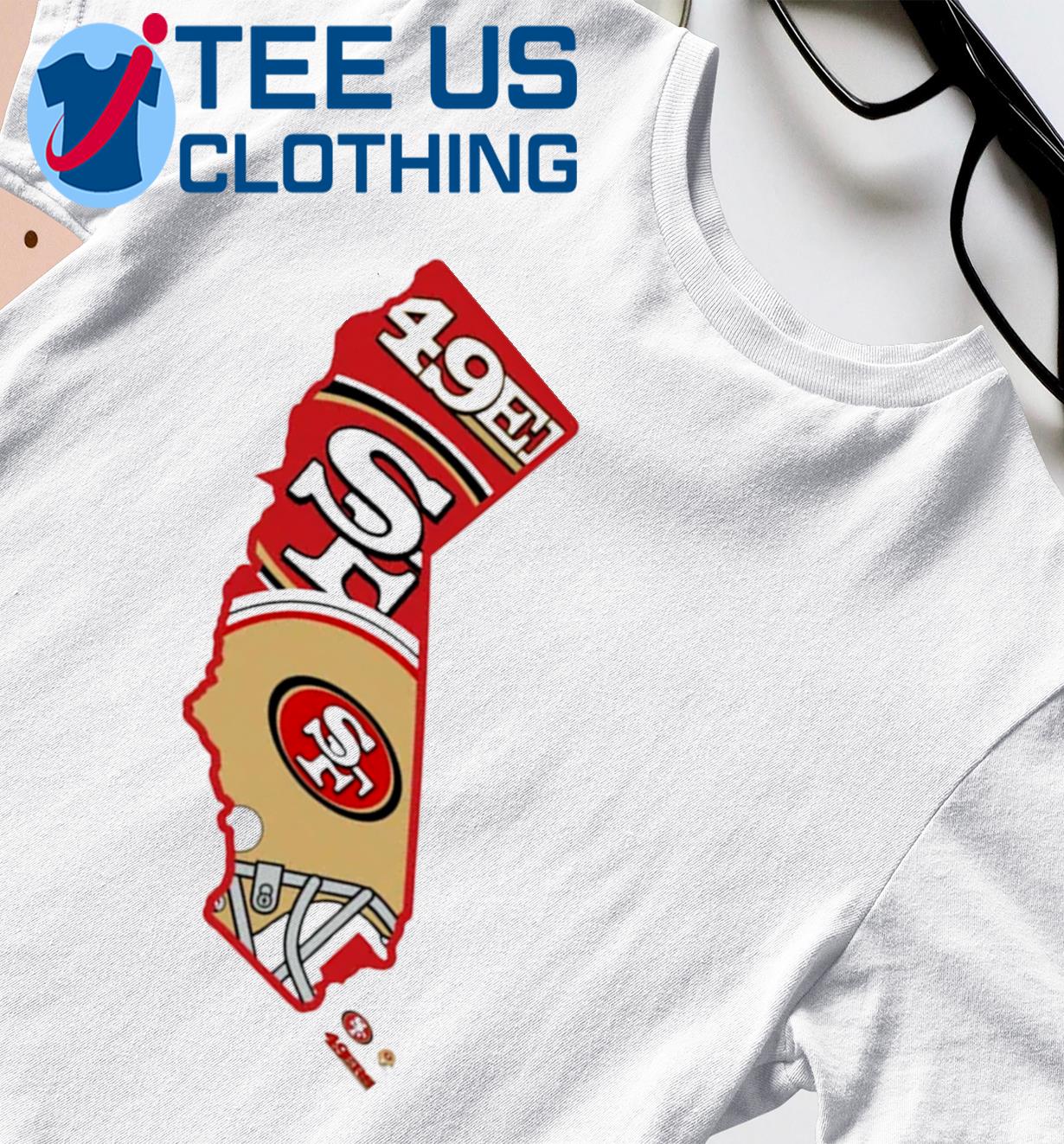 Logo san francisco 49ers new era gameday state shirt, hoodie, longsleeve,  sweater