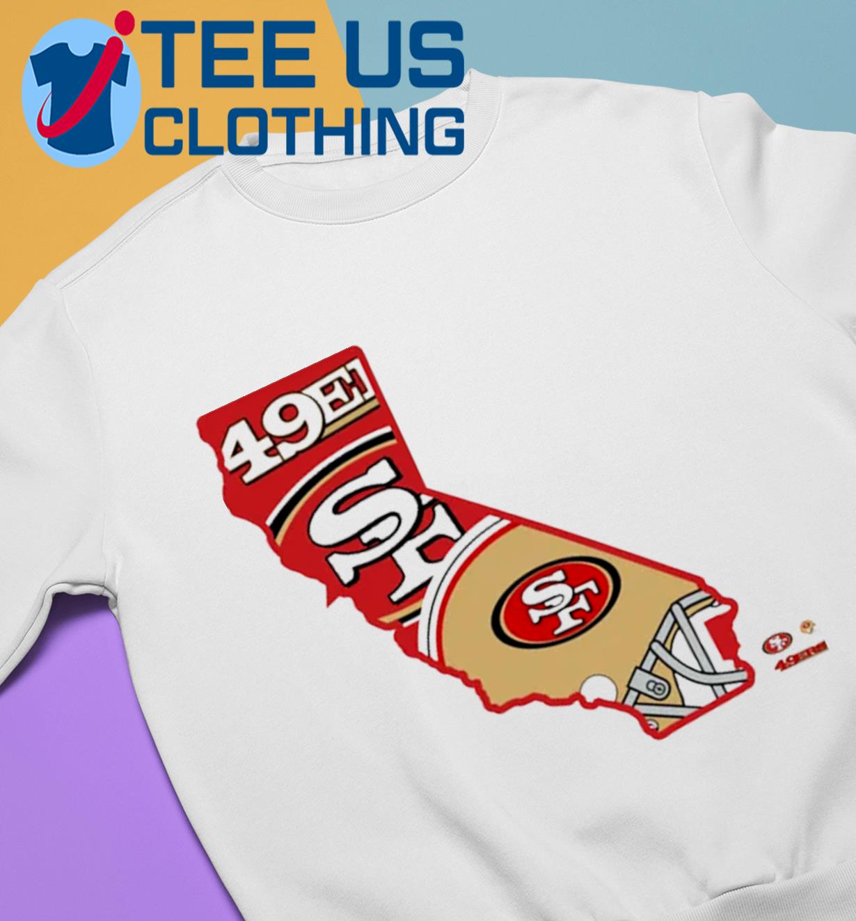 Official San Francisco 49ers New Era Gameday State T-Shirt, hoodie