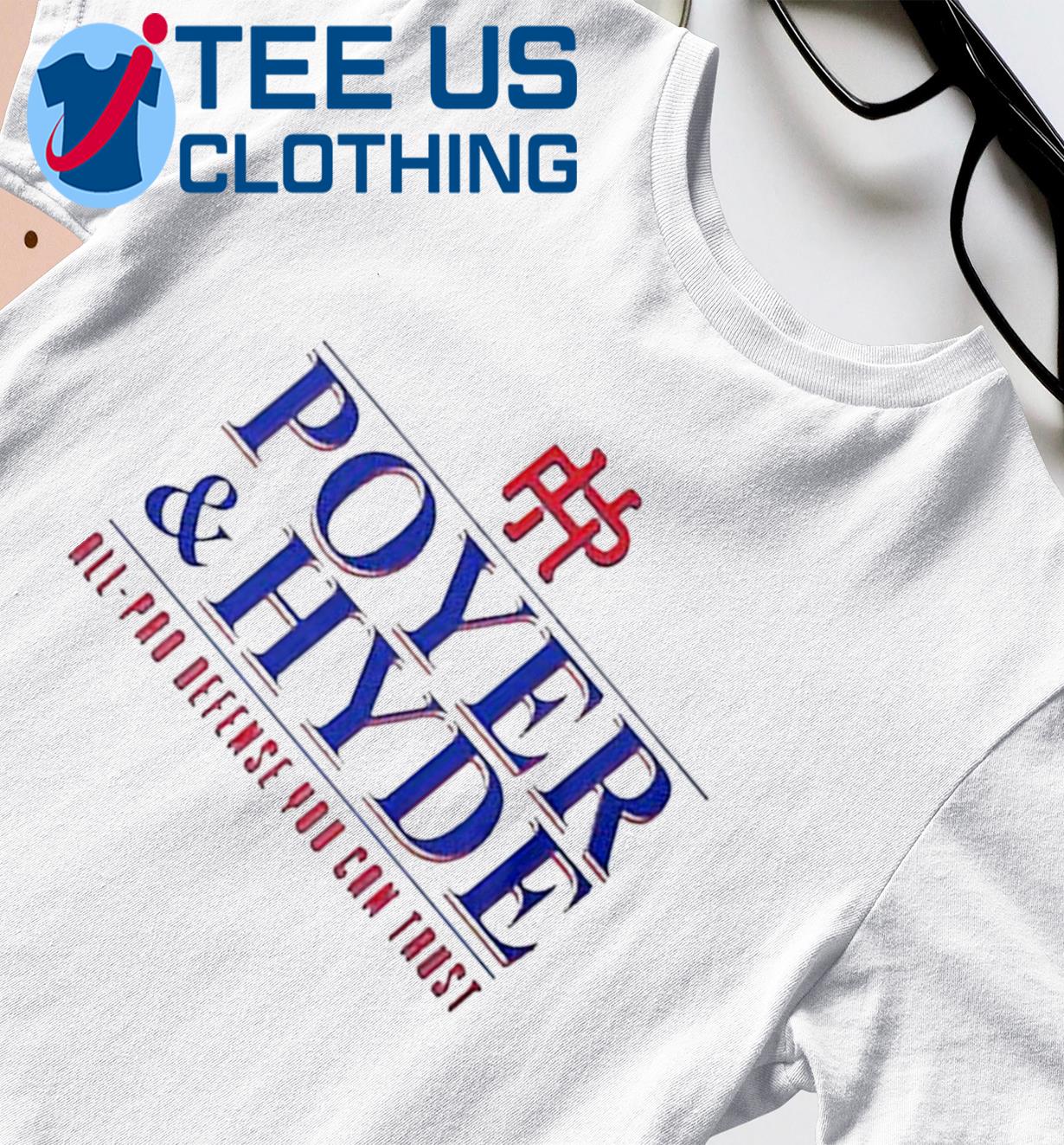 Poyer Hyde All Pro Defense You Can Trust T-shirt