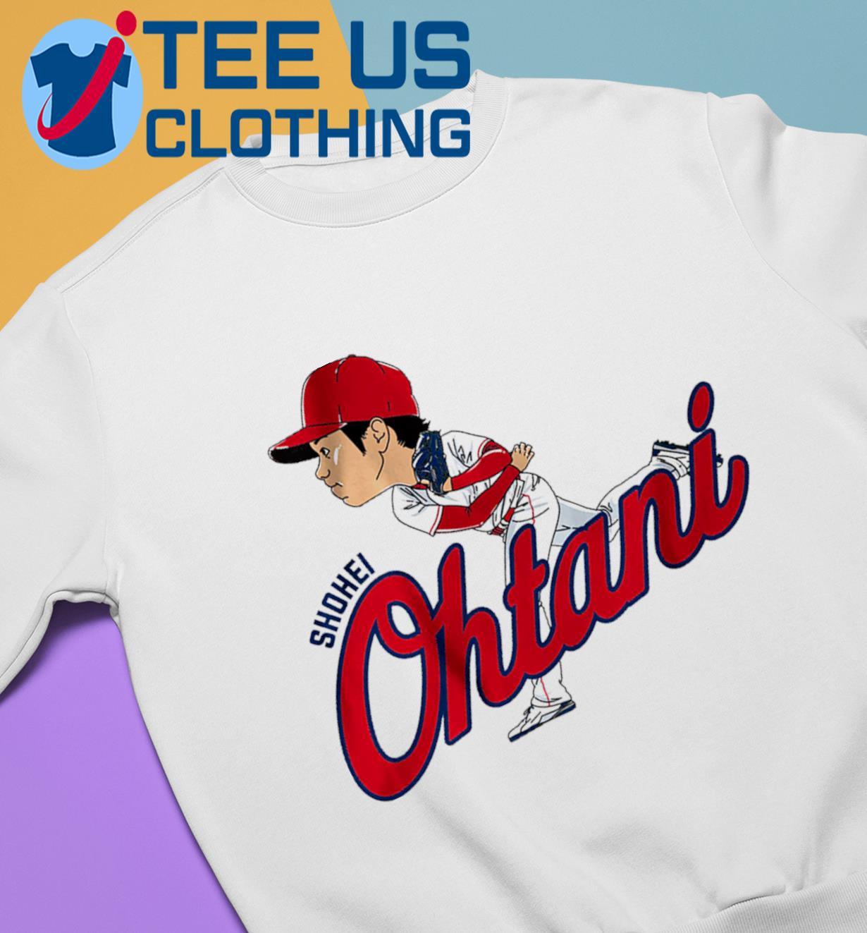  Shohei Ohtani - Caricature - Japanese Baseball T-Shirt : Sports  & Outdoors