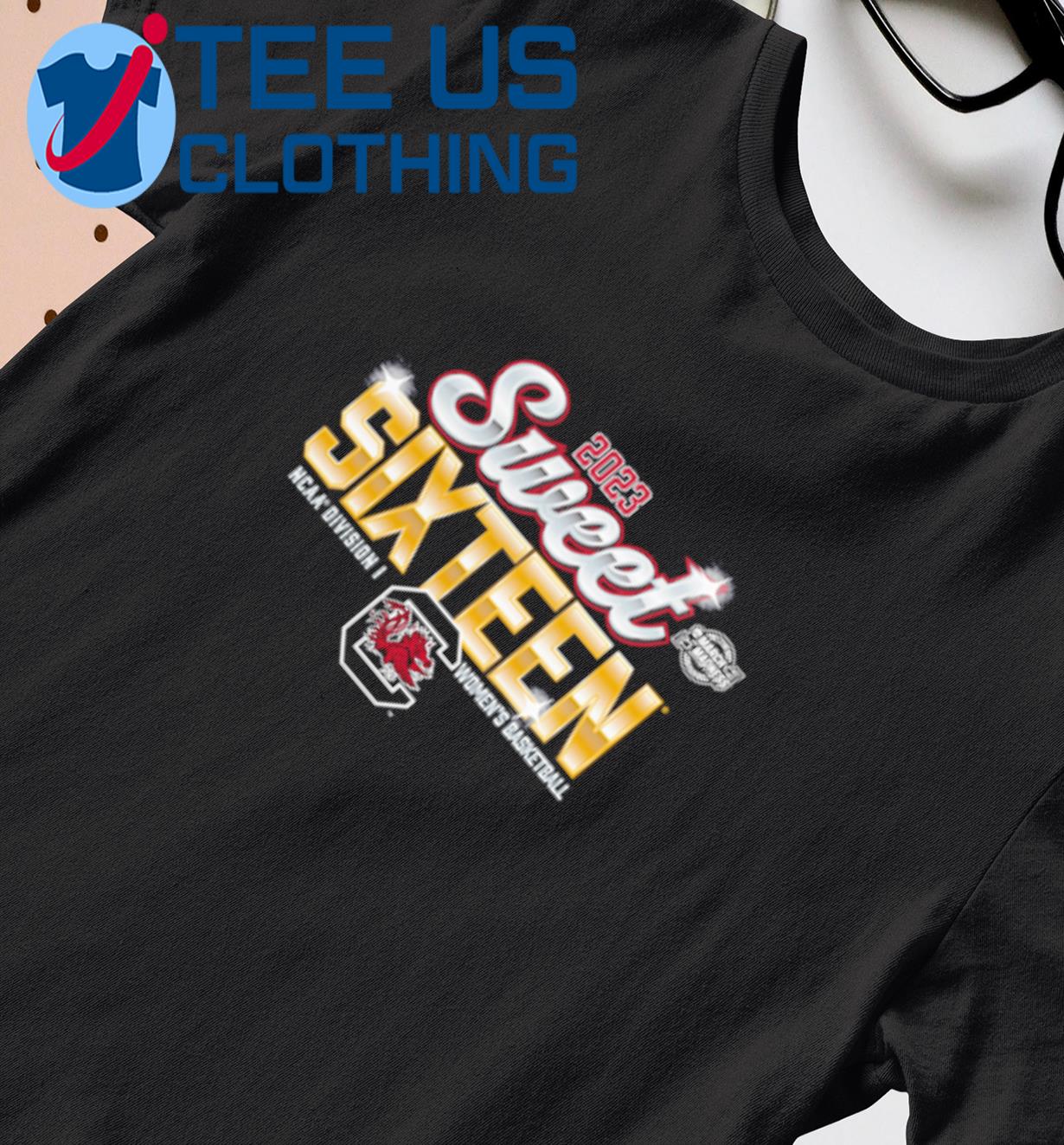 South Carolina Gamecocks 2023 NCAA Women's Basketball Tournament March Madness Sweet 16 shirt