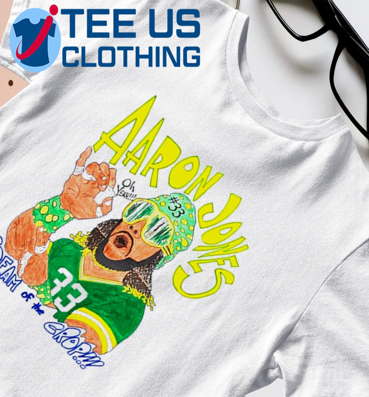 Aaron Jones 33 Cream Of The Crop Shirt