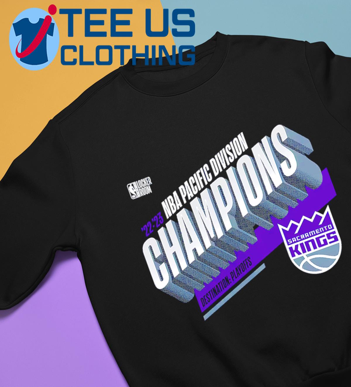 Sacramento Kings 2023 Pacific Division Champions Locker Room T-Shirt,  hoodie, sweater, long sleeve and tank top