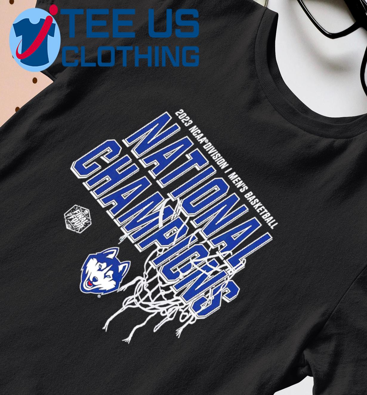 UConn Huskies NCAA Men’s Basketball National Champions Core 2023 Shirt