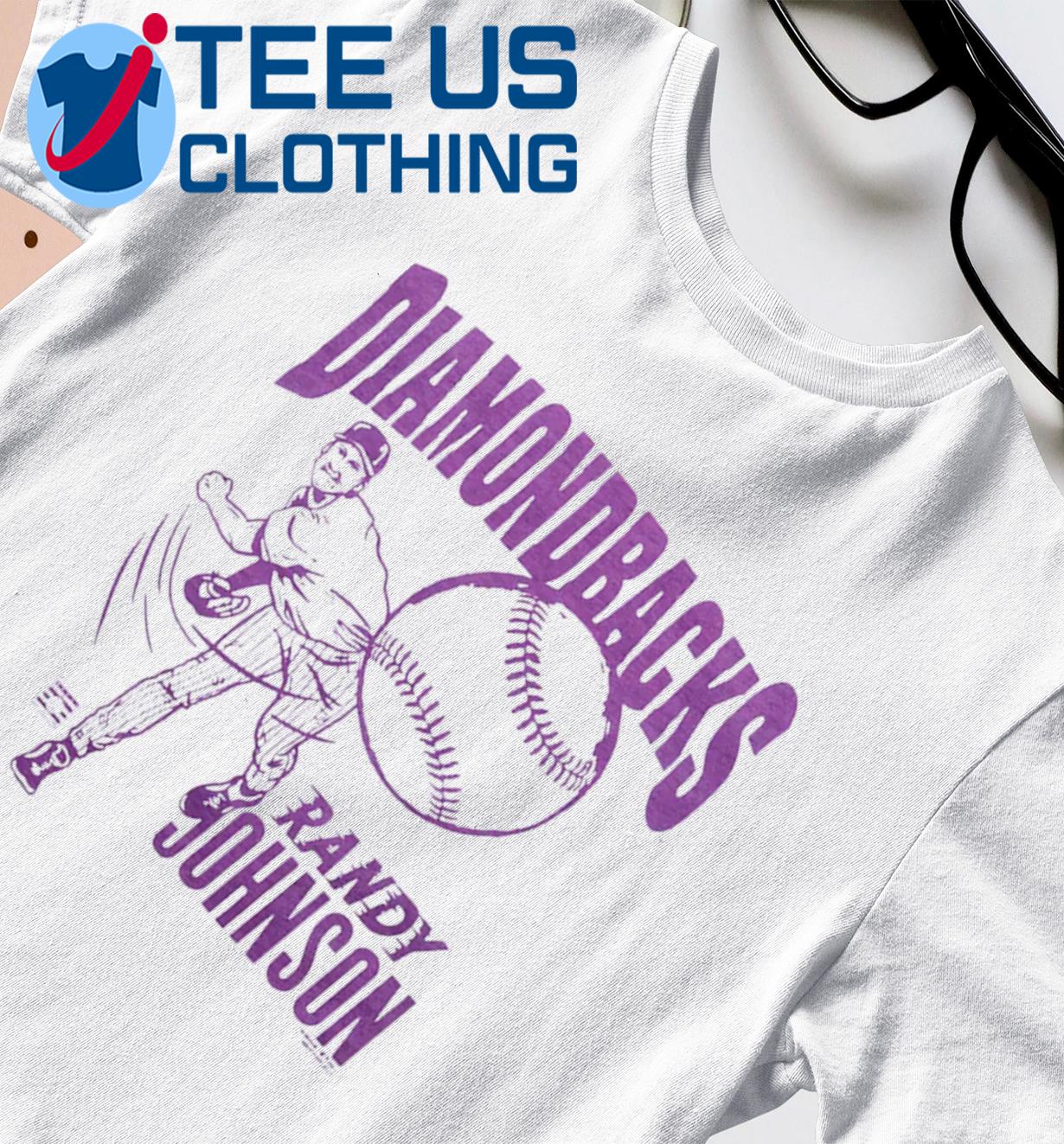 MLB Arizona Diamondbacks (Randy Johnson) Men's T-Shirt.