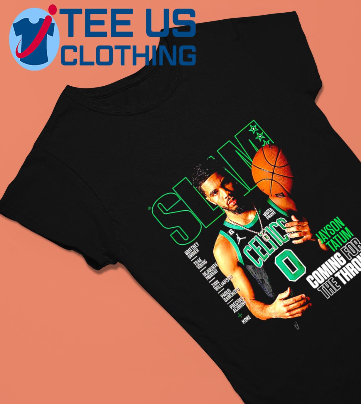 Boston Celtics Jayson Tatum Slam New T-Shirt, hoodie, sweater and long  sleeve