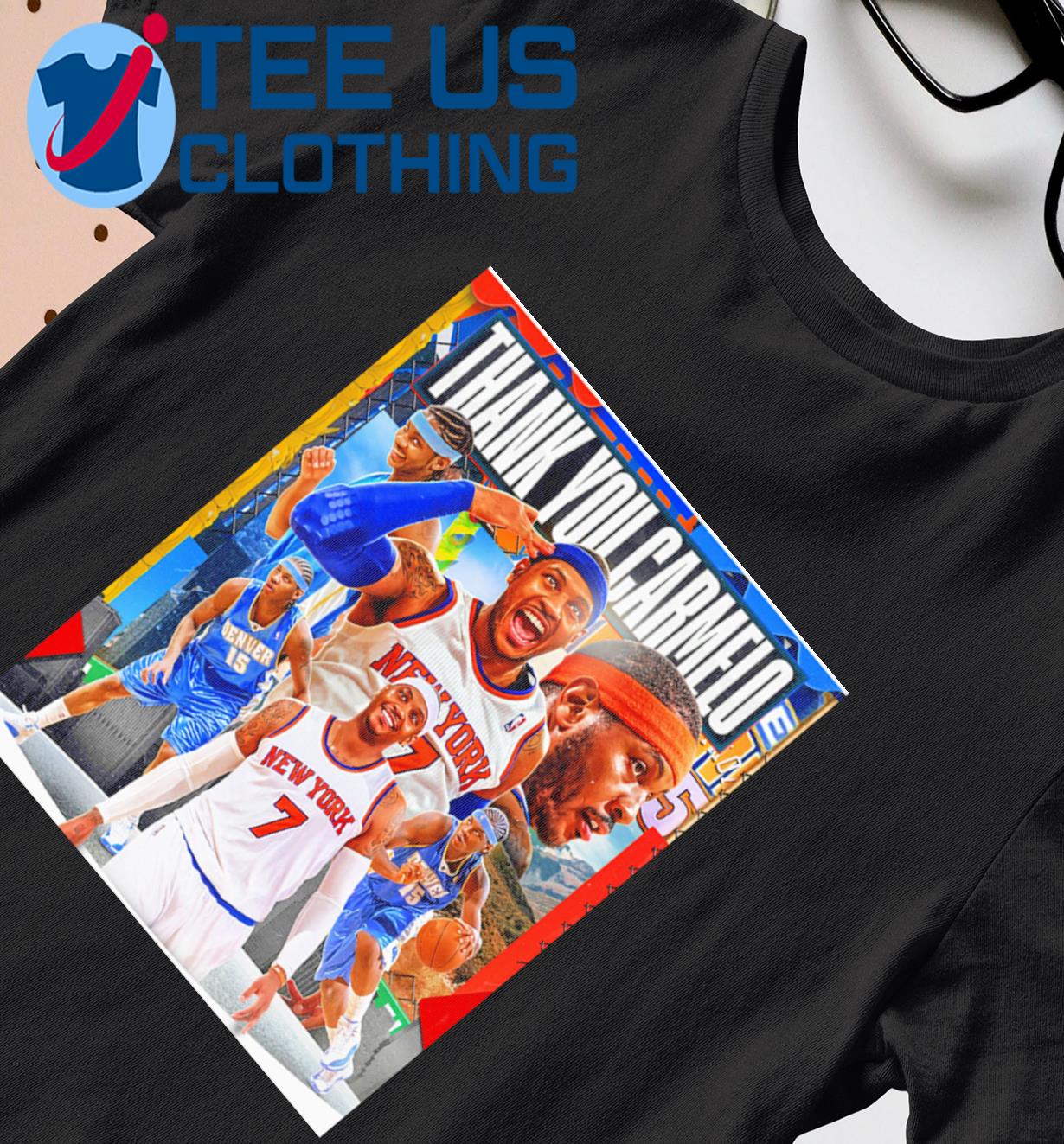 Thank You Carmelo Anthony NBA Shirt