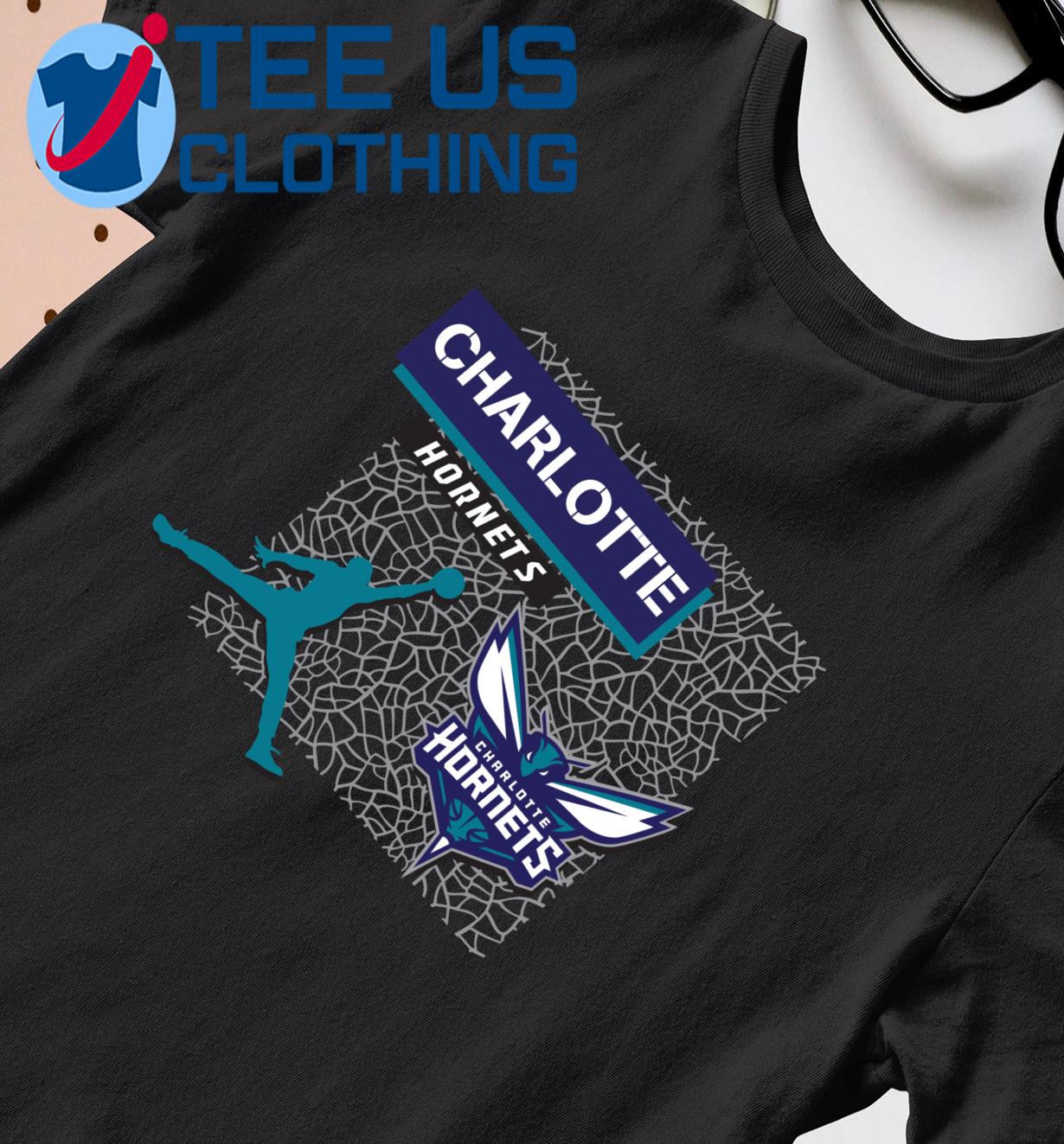Charlotte Hornets Basketball 2023 Jordan shirt