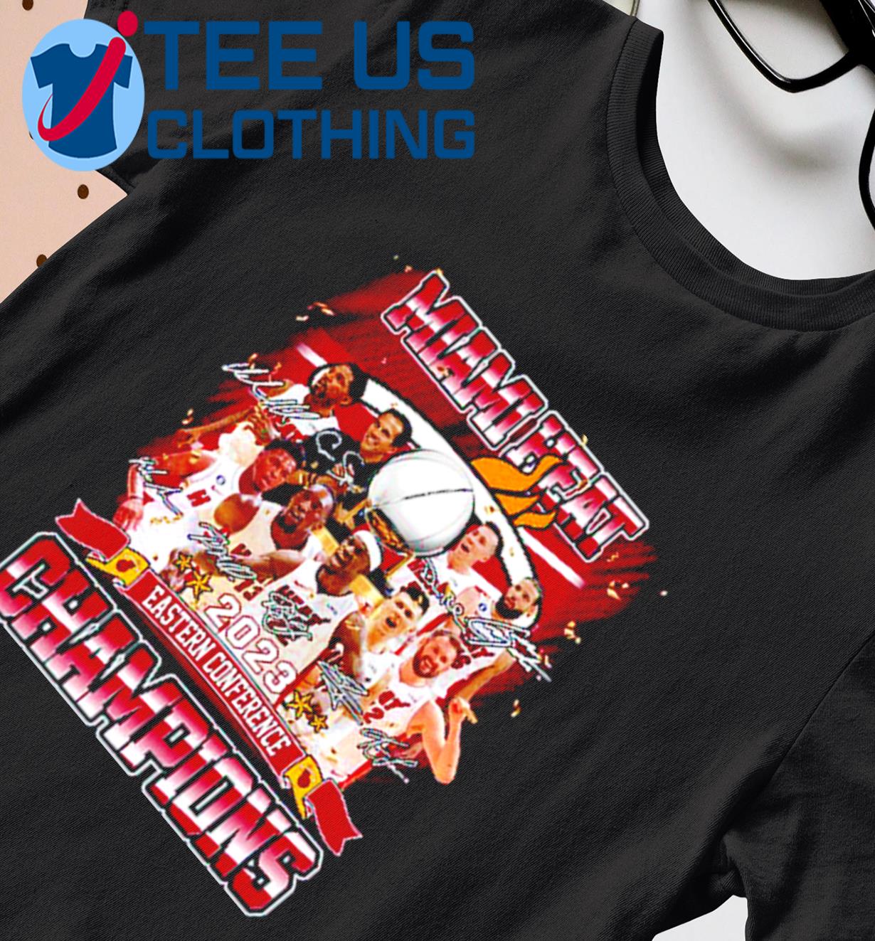 Miami Heat Eastern Conference Champions Signatures 2023 Shirt