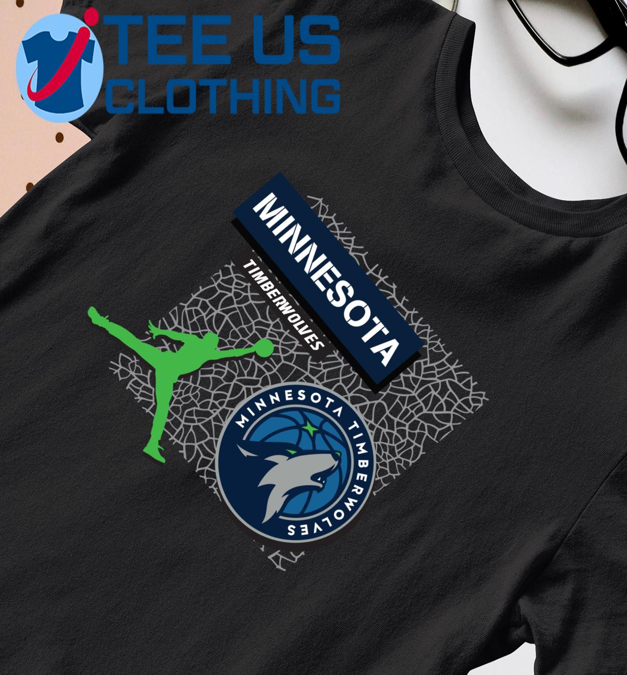 Minnesota Timberwolves Basketball 2023 Jordan shirt