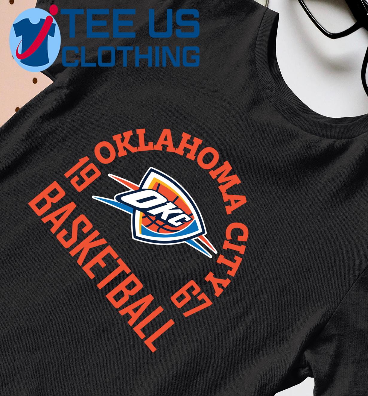 Oklahoma City Thunders Basketball 1967 shirt