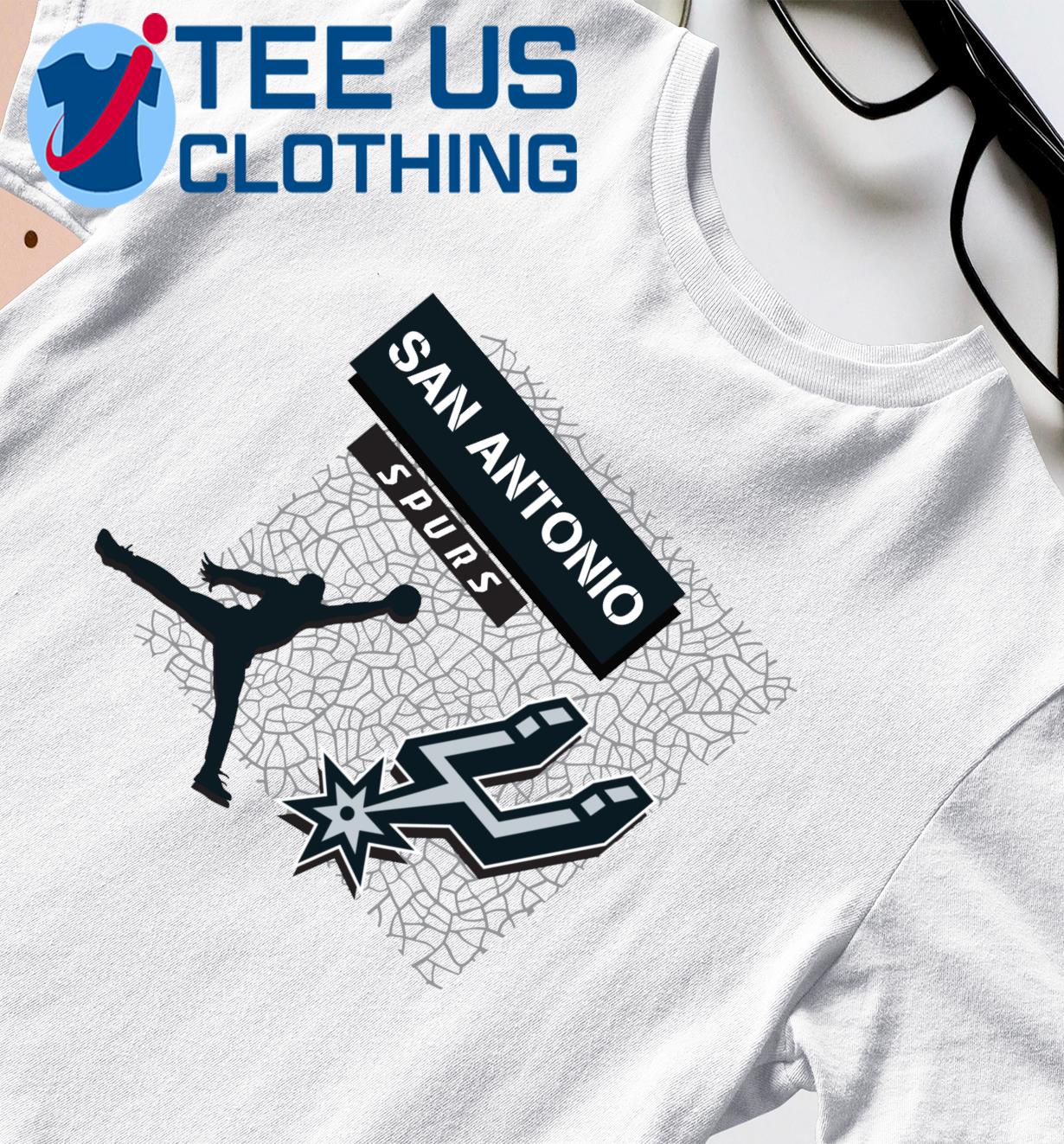 San Antonio Spurs Basketball 2023 Jordan shirt