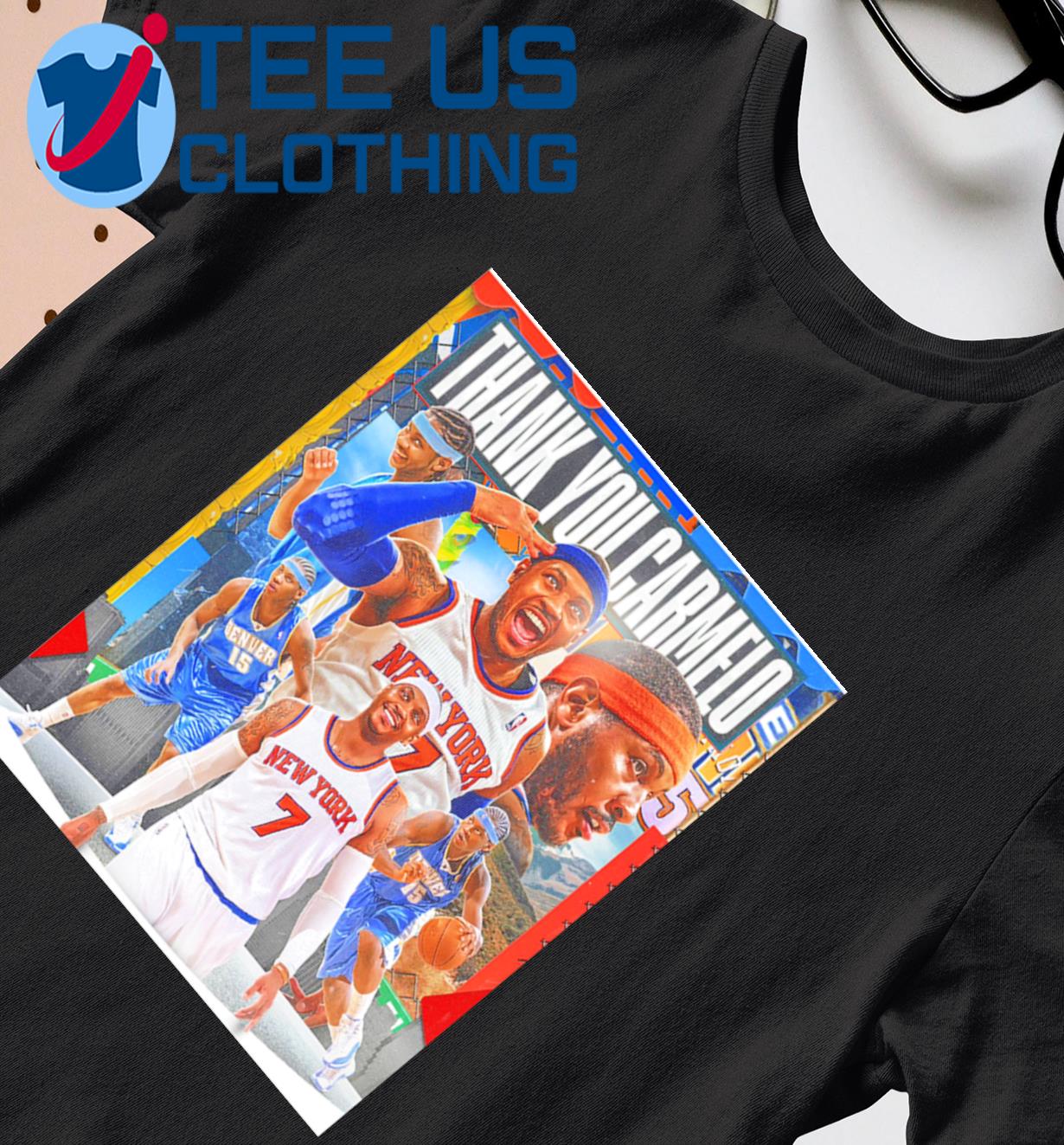 Thank You Carmelo New York Basketball Knicks NBA Shirt