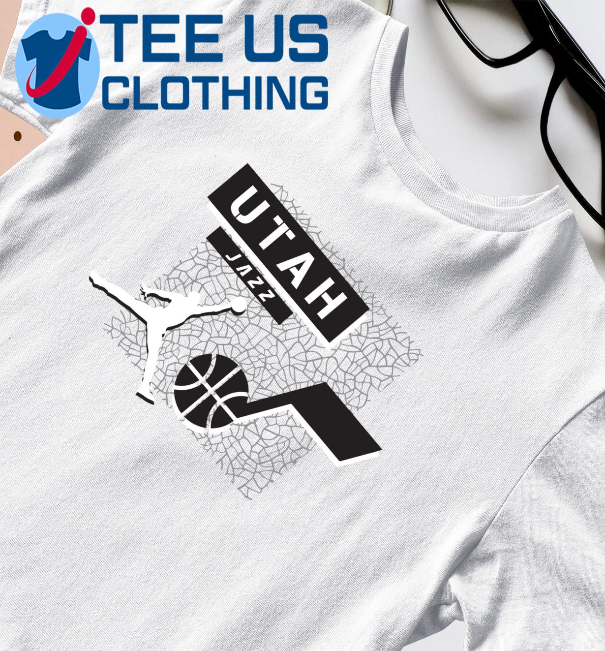 Utah Jazz Basketball 2023 Jordan shirt
