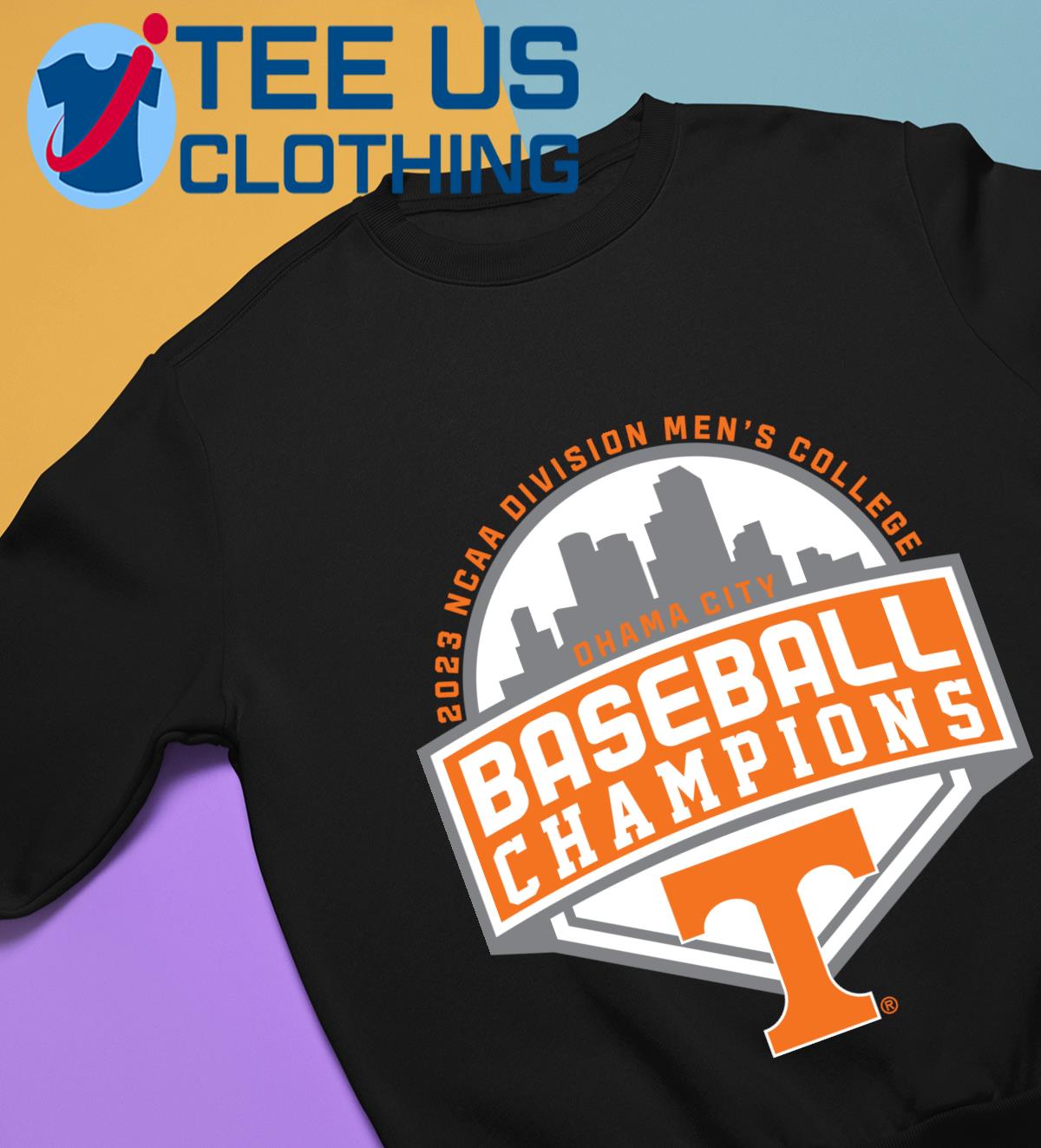 Official 2023 Division I Championship Tennessee Baseball Shirt