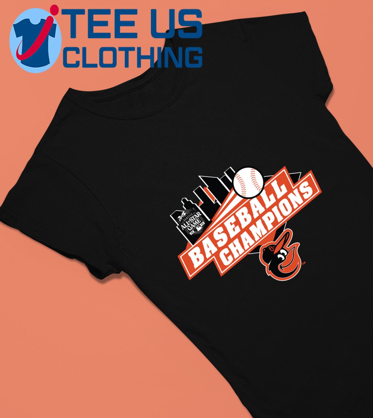 Baltimore Orioles Seattle All-star game 2023 baseball Championship logo T- shirt, hoodie, sweater, long sleeve and tank top