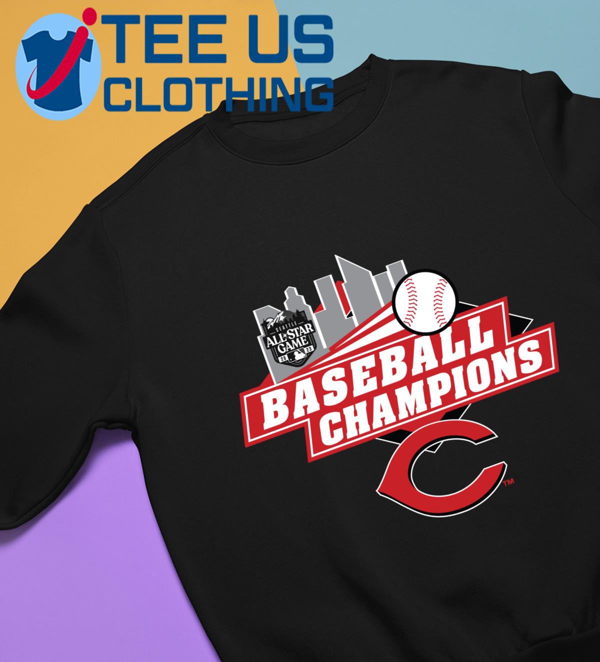 Cincinnati Reds all star game baseball logo 2023 shirt, hoodie, sweater,  long sleeve and tank top