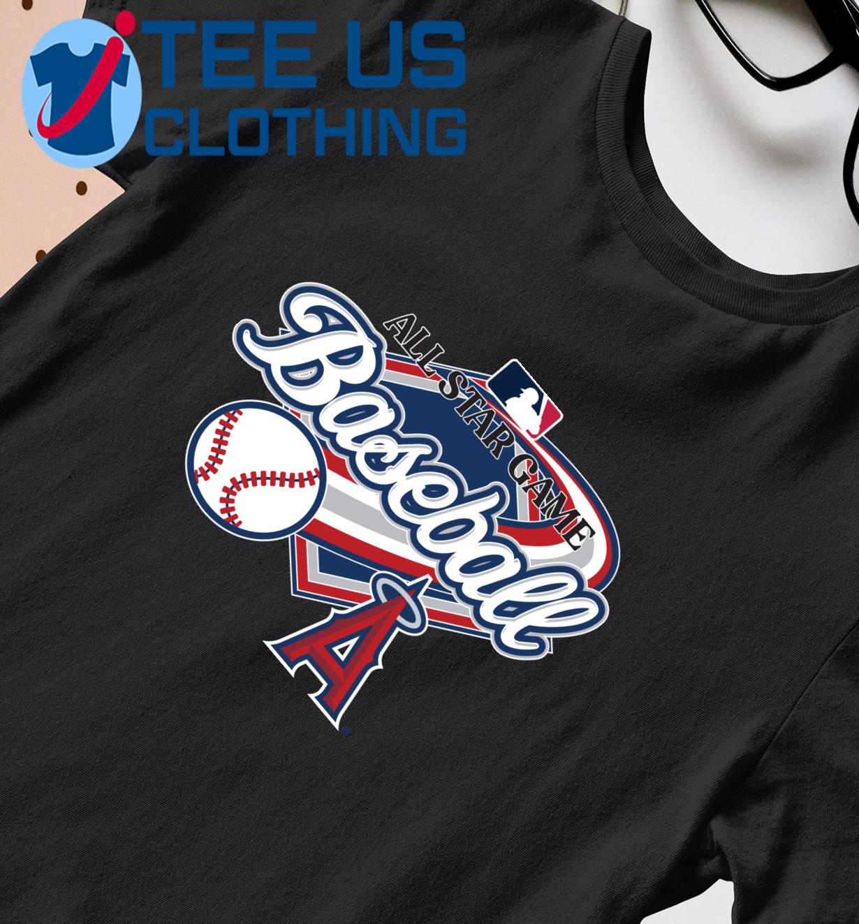 Los Angeles Angels T-shirt / Grey Shirt / Mlb / Baseball / 